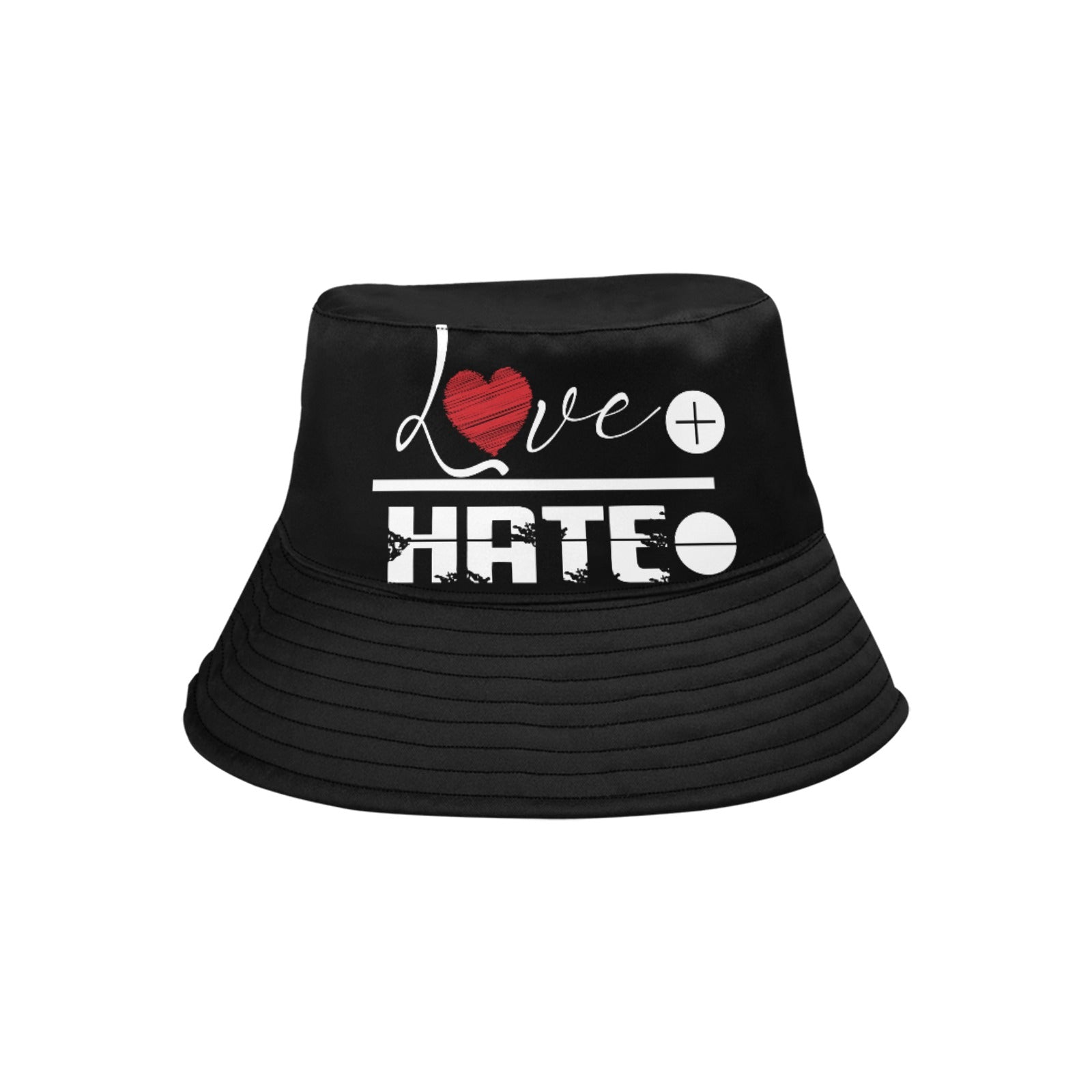 Love Over Hate Bucket Hat