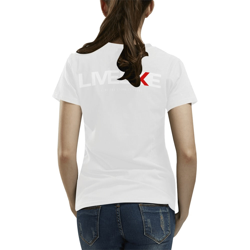 Women's LiveLike T-shirt Light Grey