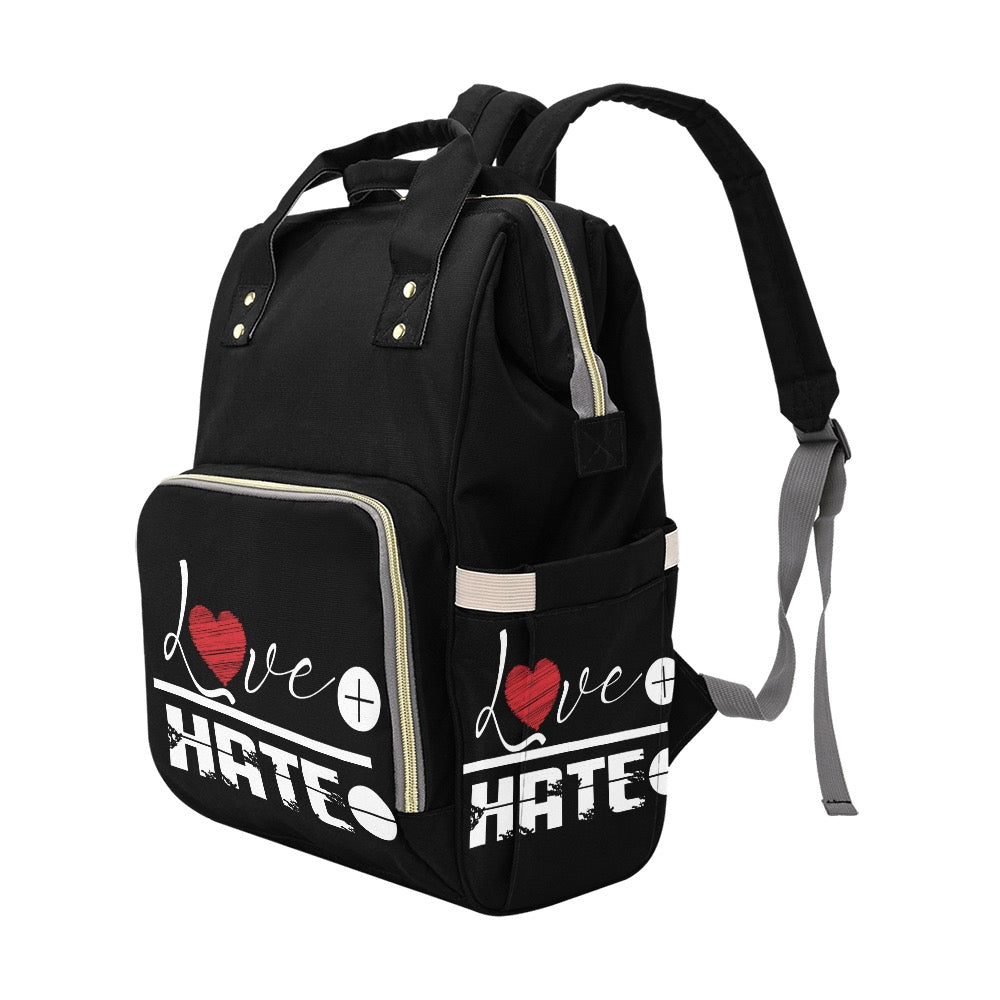 Love Over Hate Multi-Function Backpack