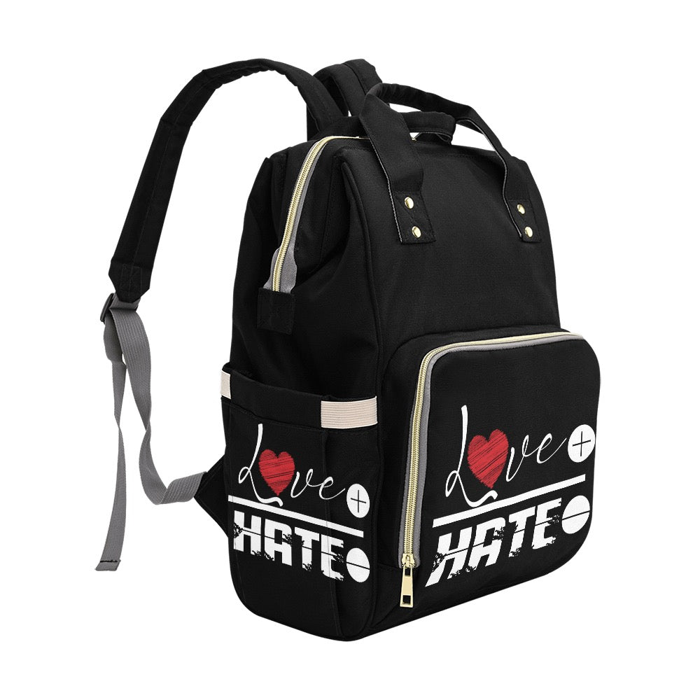Love Over Hate Multi-Function Backpack