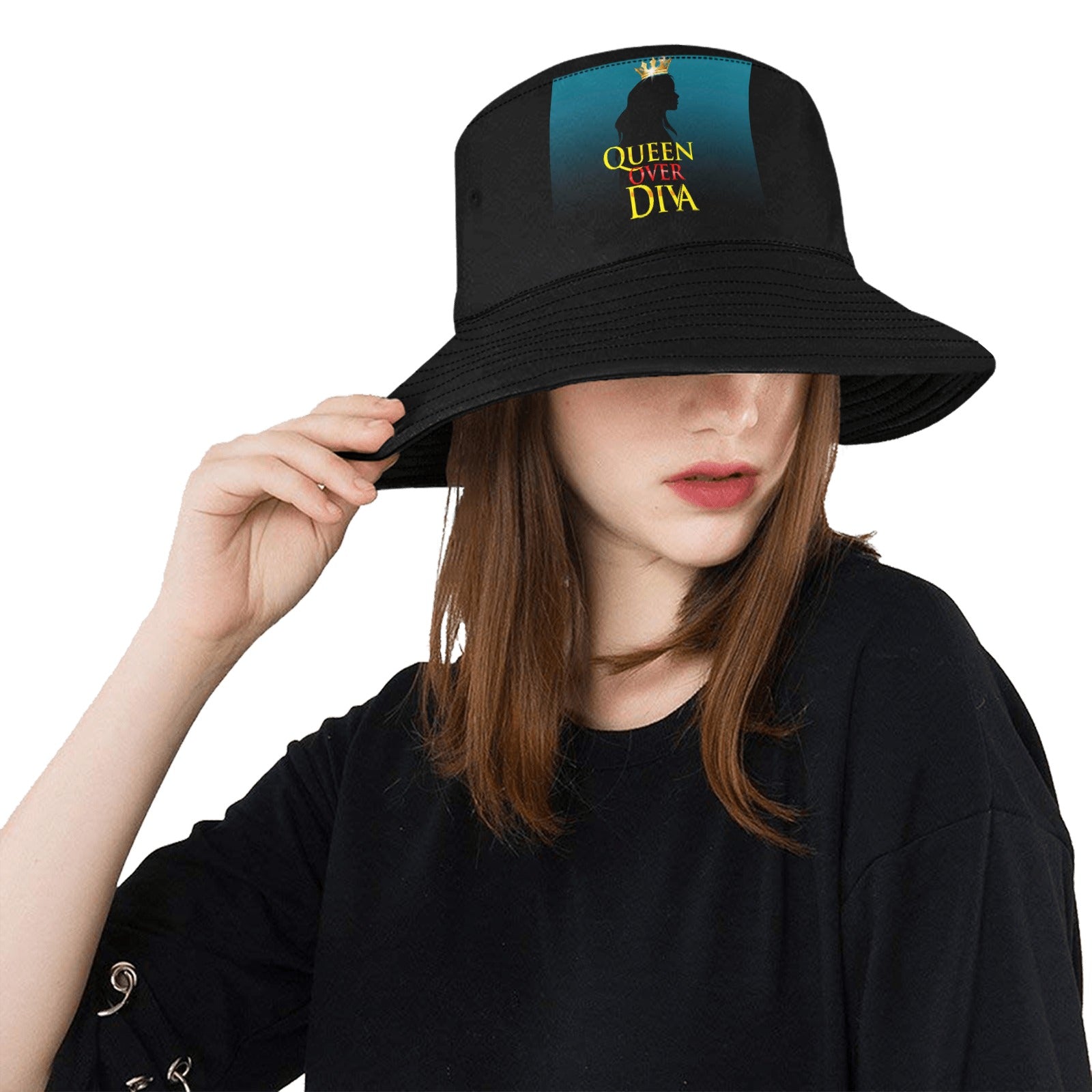 Queen Over Diva Bucket Hat