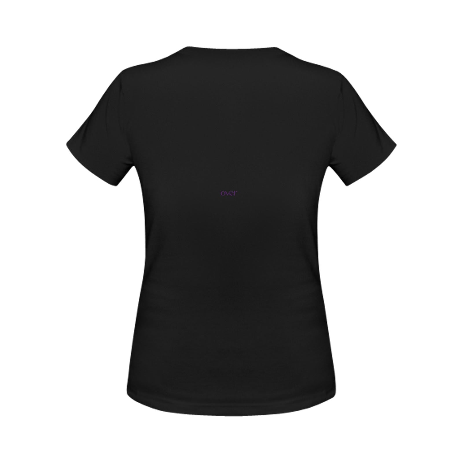 Queen Over Diva Women's T-shirt Black
