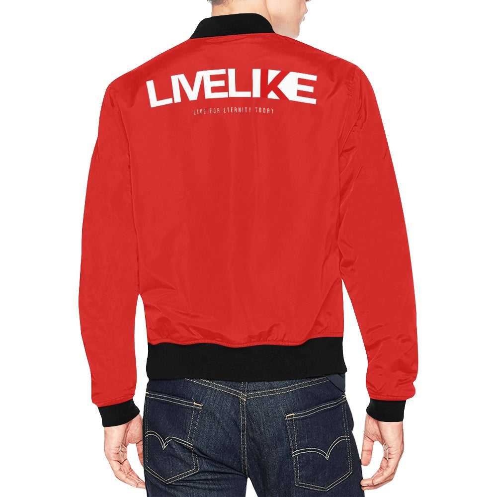 Men's LiveLike Casual Jacket Red