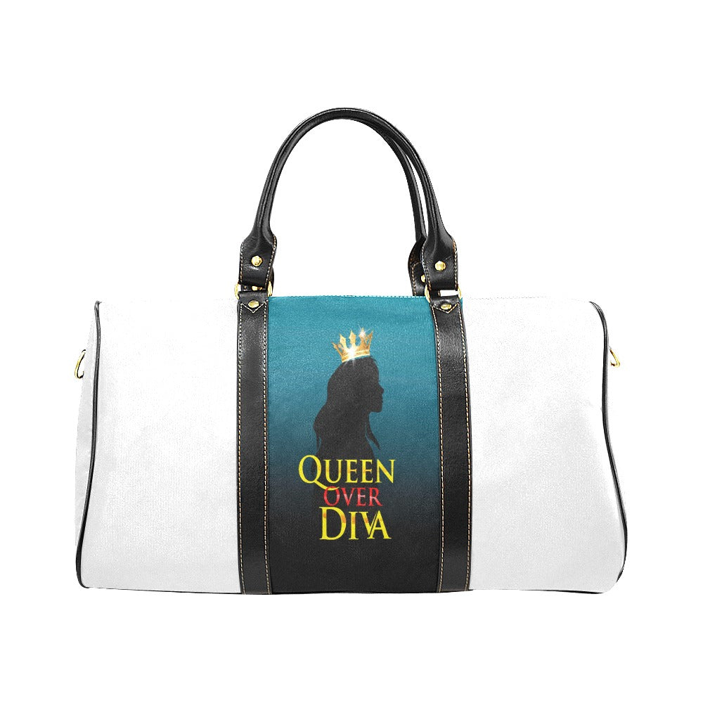 Queen Over Diva Travel Bag Black (Small)